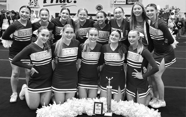 Lexington Cheer Competition: 1st place in Traditional; 3rd place in Game Day