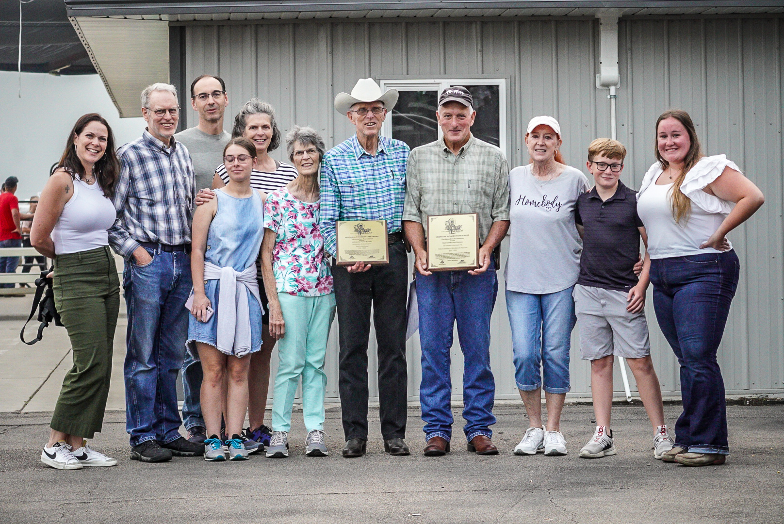 Wiegert and Ferris Families Honored at Merrick County Fair with